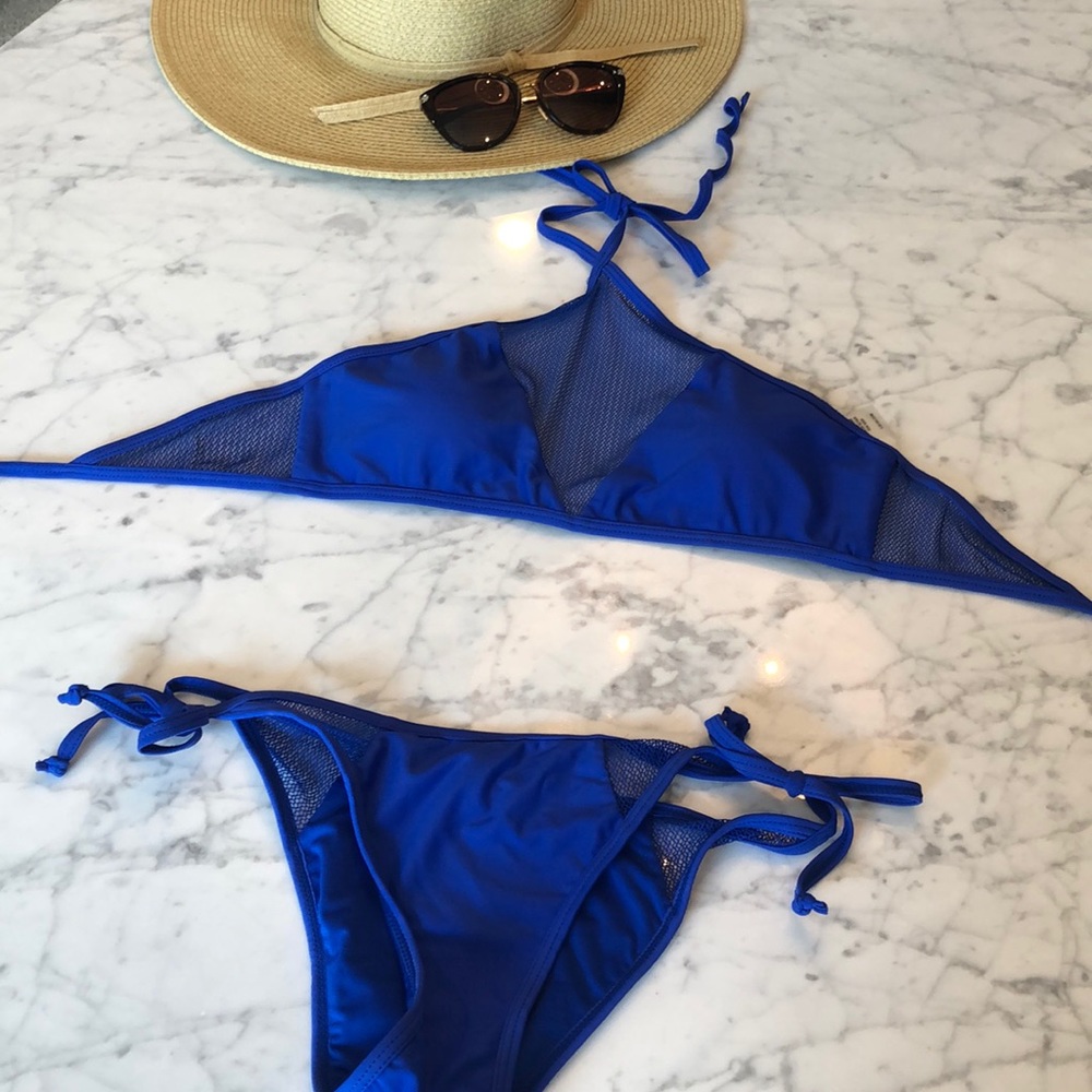 Blue lulus bikini